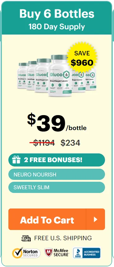 Buy Gluco6 6 Bottles
